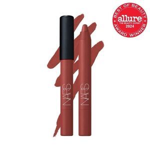 NARS Powermatte Lip Pencil - All Night Long 172 Long-Lasting Color Rose Brown